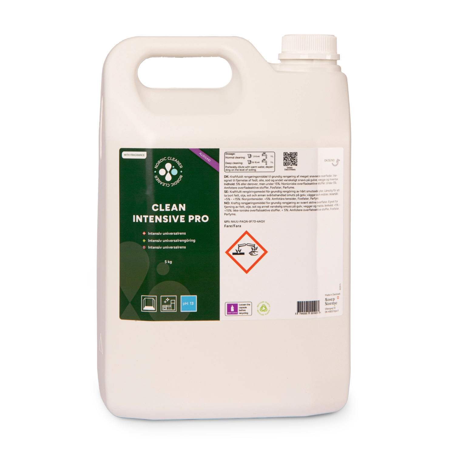 Clean Intensive Pro - Intensiv Universalrens 3x5 kg